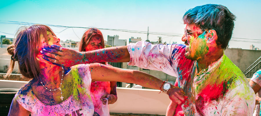 Colorful Rajasthan and holi festival