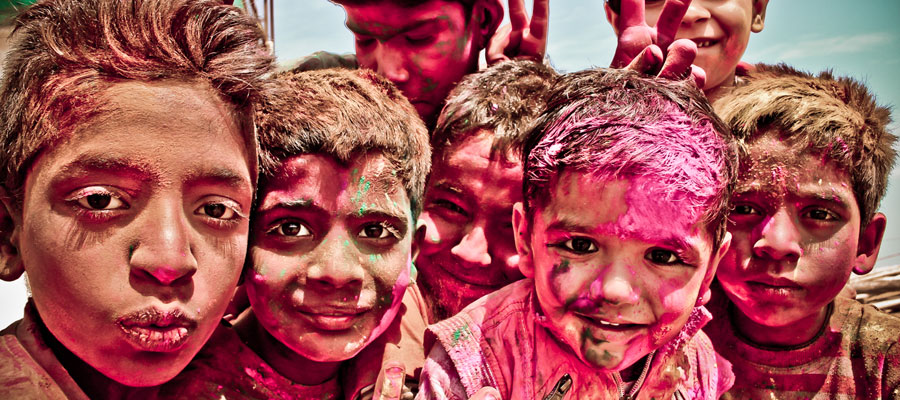 Colorful Rajasthan and holi festival