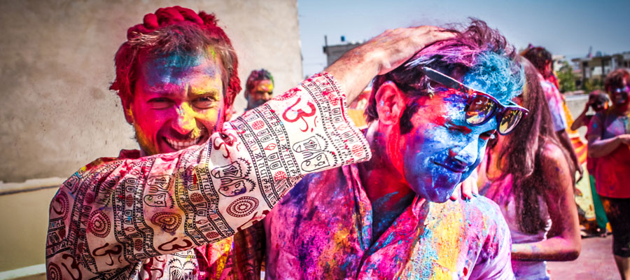 Colorful Rajasthan and holi festival