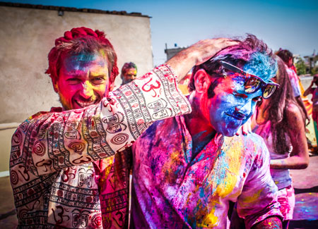 Colorful Rajasthan and holi festival